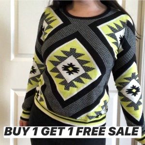 🌀B1G1 FREE🌀 Neon Sweater Forever 21